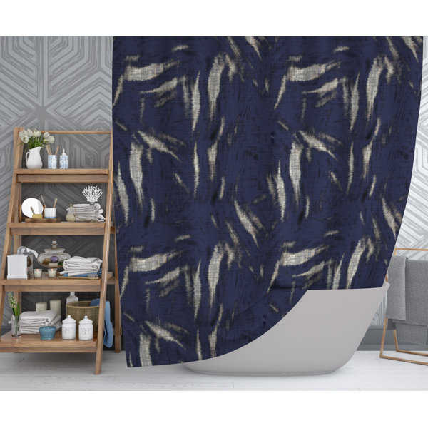 East Urban Home Abstract Shower Curtain Wayfair   Abstract Shower Curtain 